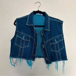 VINTAGE DENIM VEST
